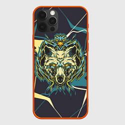 Чехол iPhone 12 Pro Талисман волк