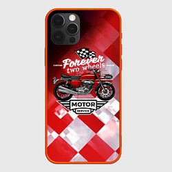Чехол iPhone 12 Pro MotoSport - Мото