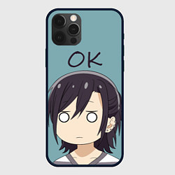 Чехол для iPhone 12 Pro Идзуми Миямура ХориМия, цвет: 3D-черный