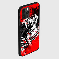 Чехол для iPhone 12 Pro БЕРСЕРК - BERSERK БРЫЗГИ, цвет: 3D-черный — фото 2