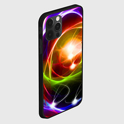 Чехол для iPhone 12 Pro Галактическое звёздное пространство Galactic Star, цвет: 3D-черный — фото 2