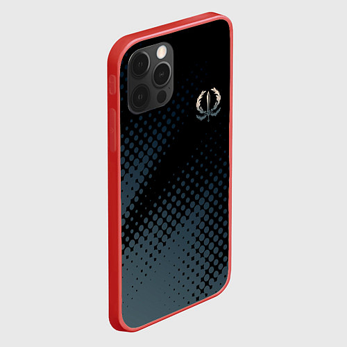 Чехол iPhone 12 Pro Critical ops cops / 3D-Красный – фото 2