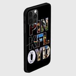 Чехол для iPhone 12 Pro PINK FLOYD АЛЬБОМЫ, цвет: 3D-черный — фото 2