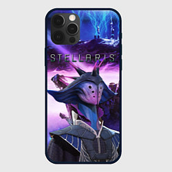 Чехол для iPhone 12 Pro STELLARIS СТЕЛЛАРИС, цвет: 3D-черный