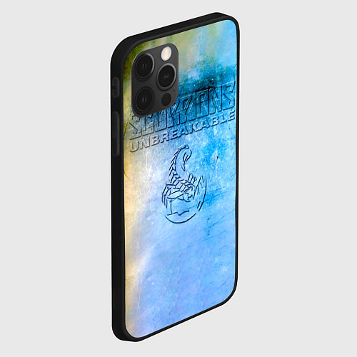 Чехол iPhone 12 Pro Unbreakable - Scorpions / 3D-Черный – фото 2