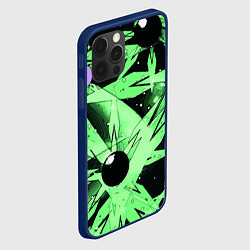 Чехол для iPhone 12 Pro Абстрактный узор с 3d шарами, цвет: 3D-тёмно-синий — фото 2