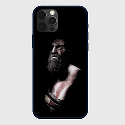 Чехол для iPhone 12 Pro Кратос Kratos, цвет: 3D-черный