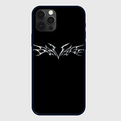 Чехол для iPhone 12 Pro AESPA SAVAGE LOGO, цвет: 3D-черный