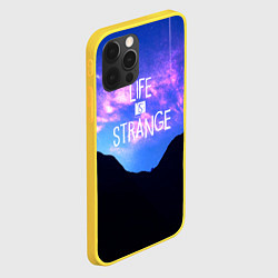 Чехол для iPhone 12 Pro Life Is Strange - абстракция, цвет: 3D-желтый — фото 2