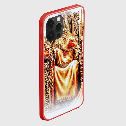 Чехол iPhone 12 Pro Бог СВАРОГ / 3D-Красный – фото 2