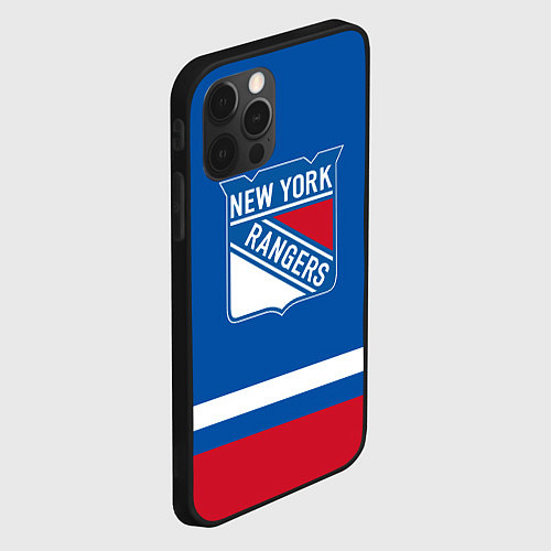 Чехол iPhone 12 Pro New York Rangers Панарин / 3D-Черный – фото 2