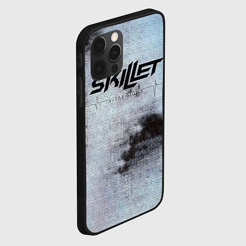 Чехол iPhone 12 Pro Vital Signs - Skillet / 3D-Черный – фото 2