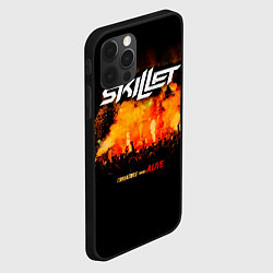 Чехол для iPhone 12 Pro Comatose Comes Alive - Skillet, цвет: 3D-черный — фото 2