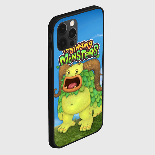 Чехол iPhone 12 Pro My singing monsters Избалолист Entbrat / 3D-Черный – фото 2