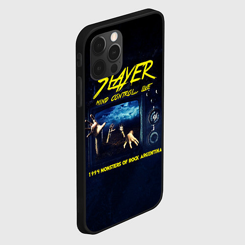 Чехол iPhone 12 Pro Mind Control Live - Slayer / 3D-Черный – фото 2