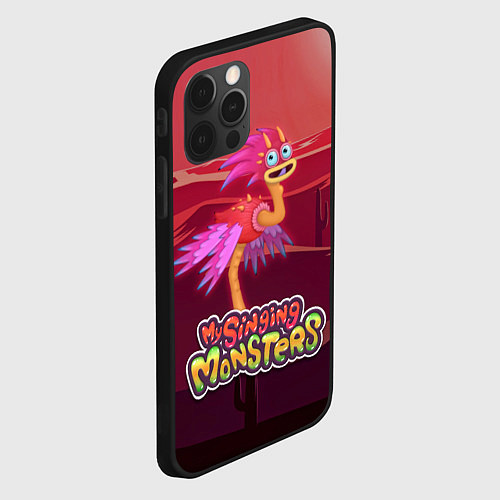 Чехол iPhone 12 Pro My singing monsters СТРАВОК Yawstrich / 3D-Черный – фото 2