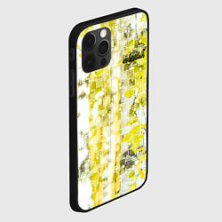 Чехол для iPhone 12 Pro РОССИЯ БЕРЕЗЫ ПРЯМОУГОЛЬНИКИ, цвет: 3D-черный — фото 2