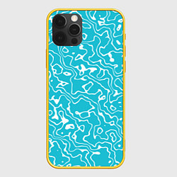 Чехол для iPhone 12 Pro Рябь На Воде, цвет: 3D-желтый