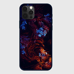 Чехол для iPhone 12 Pro Синие и Красные Коралловые Рифы, цвет: 3D-черный