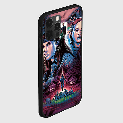 Чехол iPhone 12 Pro Stranger Things 4 Векна и Все / 3D-Черный – фото 2