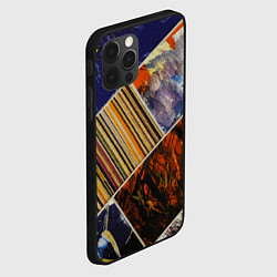 Чехол для iPhone 12 Pro Нарезка Из Постеров, цвет: 3D-черный — фото 2