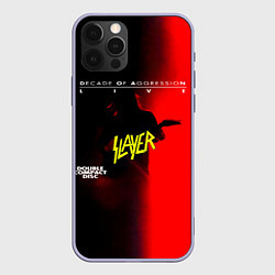 Чехол для iPhone 12 Pro Decade of Aggression - Slayer, цвет: 3D-светло-сиреневый