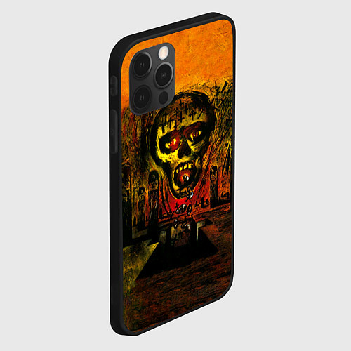 Чехол iPhone 12 Pro Seasons In The Abyss - Slayer / 3D-Черный – фото 2