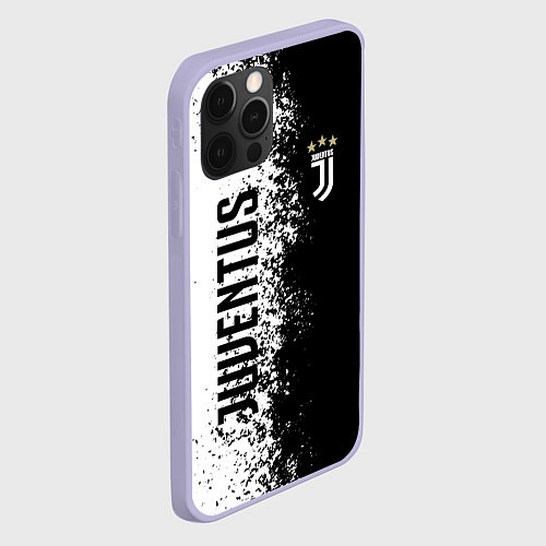 Чехол iPhone 12 Pro Juventus ювентус 2019 / 3D-Светло-сиреневый – фото 2