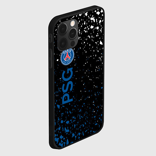 Чехол iPhone 12 Pro Psg брызги красок / 3D-Черный – фото 2
