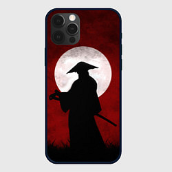 Чехол для iPhone 12 Pro Samurai Самурай, цвет: 3D-черный
