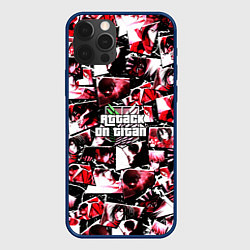Чехол iPhone 12 Pro АТАКА ТИТАНОВ ВСЕ ГЕРОИ