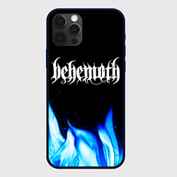 Чехол для iPhone 12 Pro Behemoth Blue Fire, цвет: 3D-черный