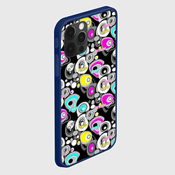 Чехол для iPhone 12 Pro Sport and fitness dark background, цвет: 3D-тёмно-синий — фото 2