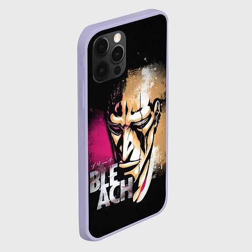 Чехол iPhone 12 Pro Кенпачи Зараки Bleach / 3D-Светло-сиреневый – фото 2