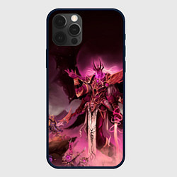 Чехол для iPhone 12 Pro Демон-Примарх Фулгрим, цвет: 3D-черный