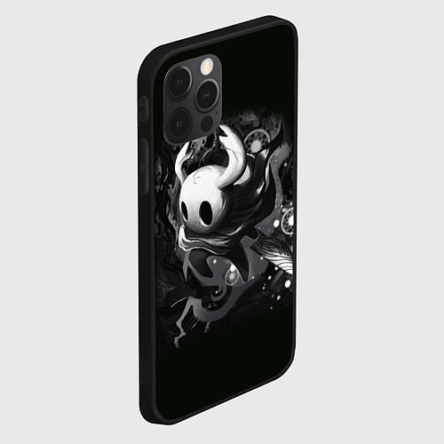 Чехол iPhone 12 Pro Hollow Knight рисунок / 3D-Черный – фото 2