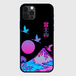Чехол для iPhone 12 Pro Закат на природе, цвет: 3D-черный