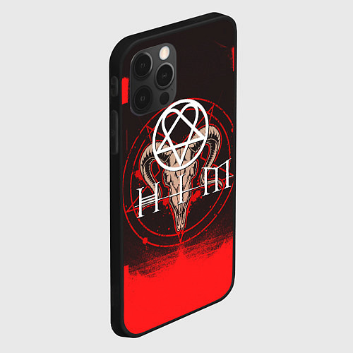 Чехол iPhone 12 Pro HIM star / 3D-Черный – фото 2