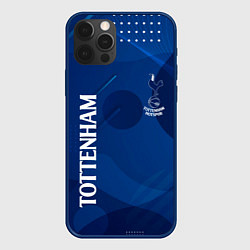 Чехол для iPhone 12 Pro Тоттенхэм хотспур Абстракция спорт, цвет: 3D-тёмно-синий