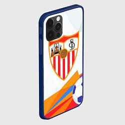 Чехол для iPhone 12 Pro Sevilla Абстракция, цвет: 3D-тёмно-синий — фото 2