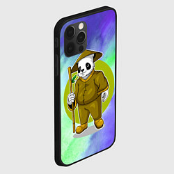 Чехол для iPhone 12 Pro Мудрая Кунг фу панда, цвет: 3D-черный — фото 2