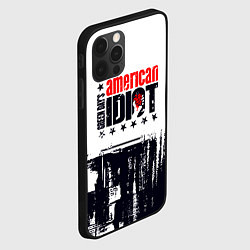 Чехол для iPhone 12 Pro Green day american idiot - rock, цвет: 3D-черный — фото 2