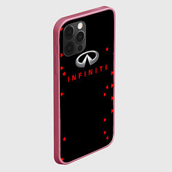 Чехол для iPhone 12 Pro Infinity sport, цвет: 3D-малиновый — фото 2