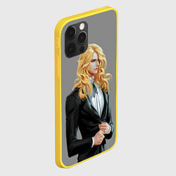 Чехол для iPhone 12 Pro Красавчик Франкенштейн - Дворянство, цвет: 3D-желтый — фото 2