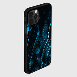 Чехол для iPhone 12 Pro Огни в каплях дождя, цвет: 3D-черный — фото 2