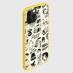 Чехол для iPhone 12 Pro Japan style - retro, цвет: 3D-желтый — фото 2