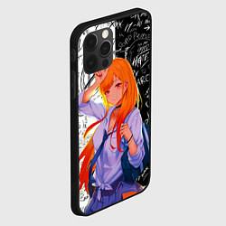 Чехол для iPhone 12 Pro Марин Китагава - фарфоровая кукла, цвет: 3D-черный — фото 2