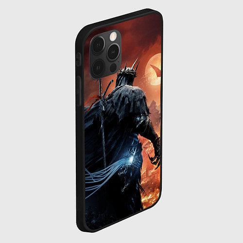 Чехол iPhone 12 Pro The lords of the fallen герой / 3D-Черный – фото 2