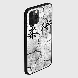 Чехол для iPhone 12 Pro Джиу-Джитсу : Потресканная земля, цвет: 3D-черный — фото 2
