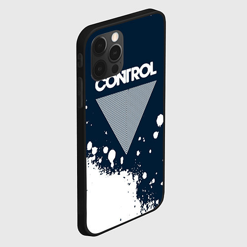 Чехол iPhone 12 Pro Control Краска / 3D-Черный – фото 2